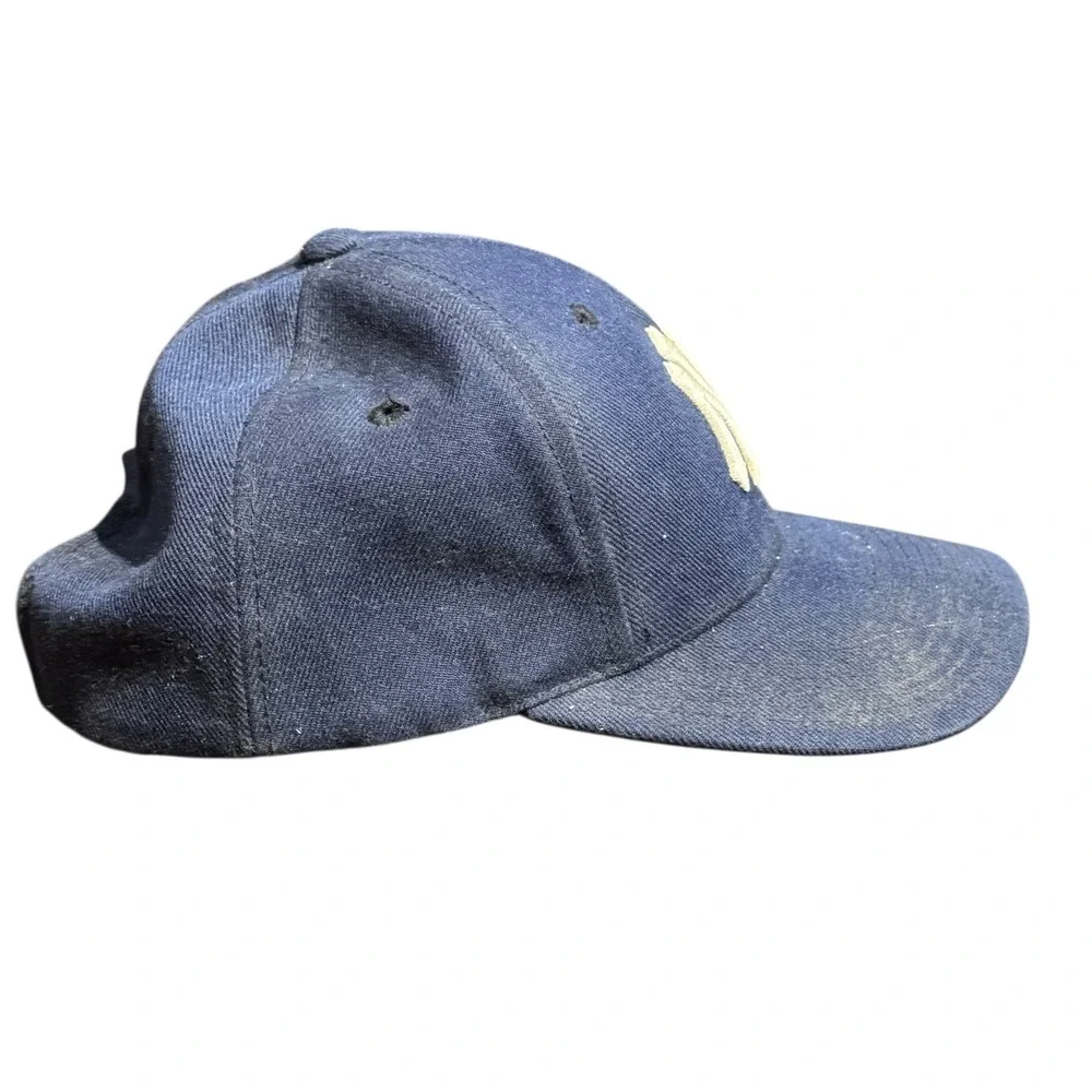 Puma By Logo Athletic Men's Hat Snapback New‎ York Yankees Blue One Size